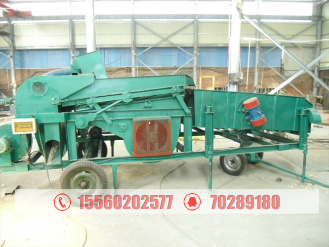 陜西劉經理采購的HYL-25大型清糧機已發貨,請注